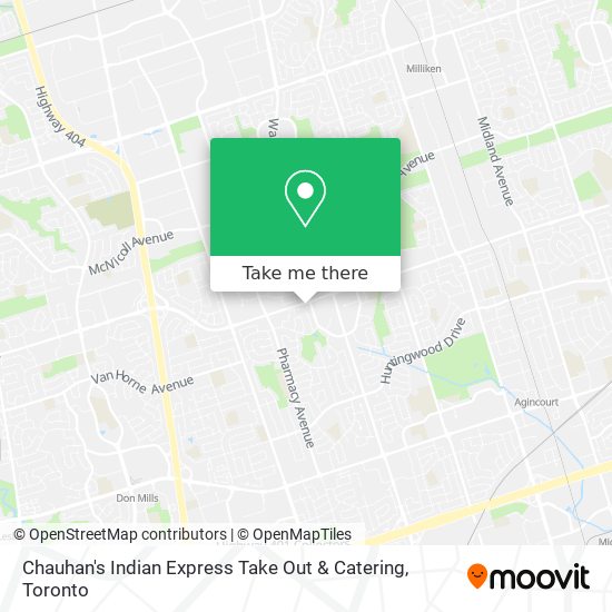 Chauhan's Indian Express Take Out & Catering map