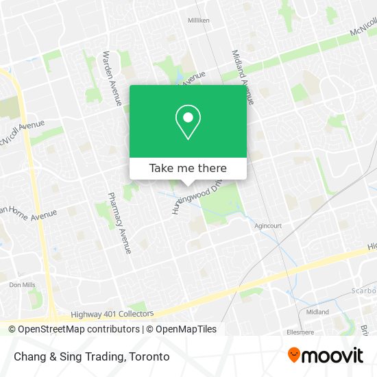 Chang & Sing Trading map