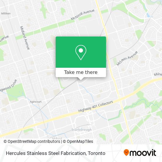 Hercules Stainless Steel Fabrication map