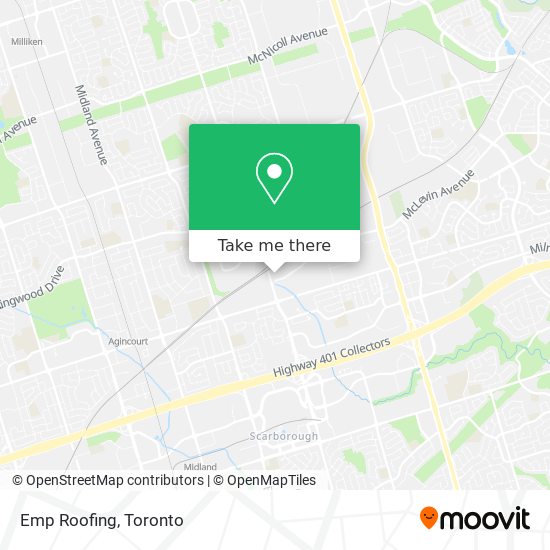 Emp Roofing map