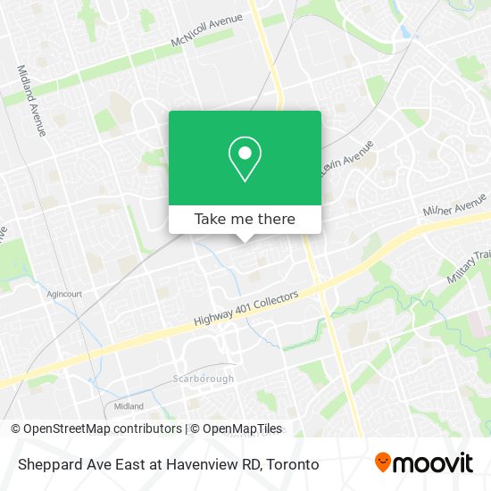Sheppard Ave East at Havenview RD plan
