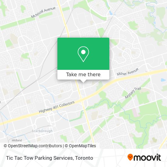 Tic Tac Tow Parking Services plan