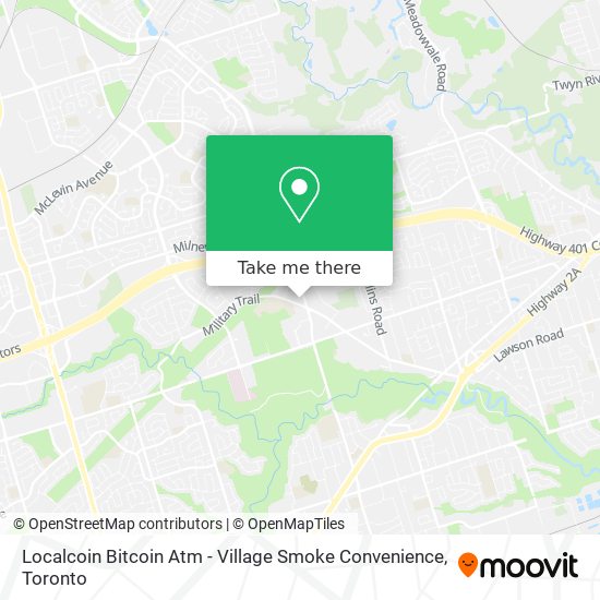 Localcoin Bitcoin Atm - Village Smoke Convenience plan