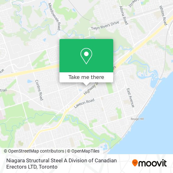 Niagara Structural Steel A Division of Canadian Erectors LTD map