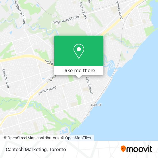 Cantech Marketing map