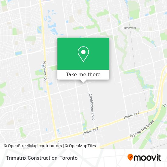 Trimatrix Construction map