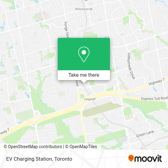 EV Charging Station map