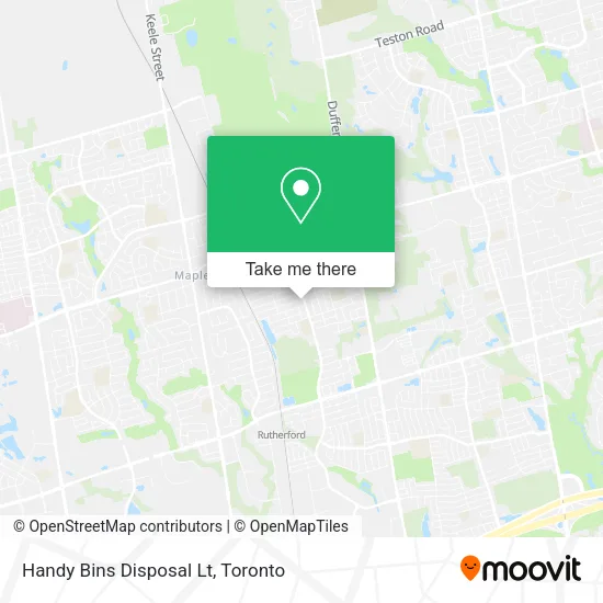 Handy Bins Disposal Lt map
