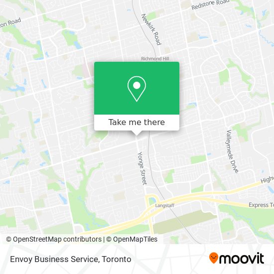 Envoy Business Service map