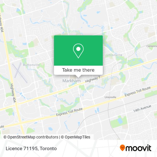 Licence 71195 map