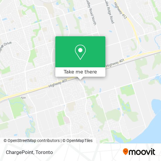 ChargePoint map