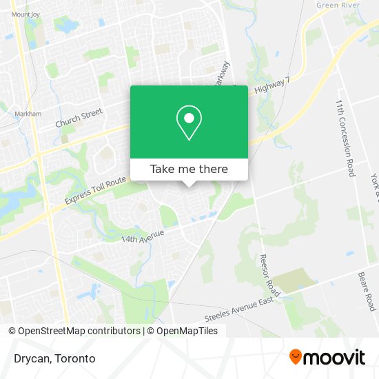 Drycan map