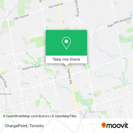 ChargePoint map