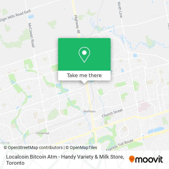 Localcoin Bitcoin Atm - Handy Variety & Milk Store plan