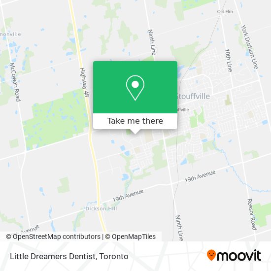 Little Dreamers Dentist map