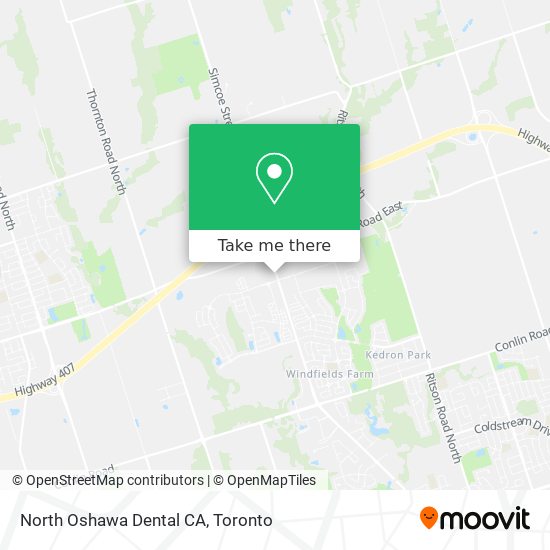 North Oshawa Dental CA plan