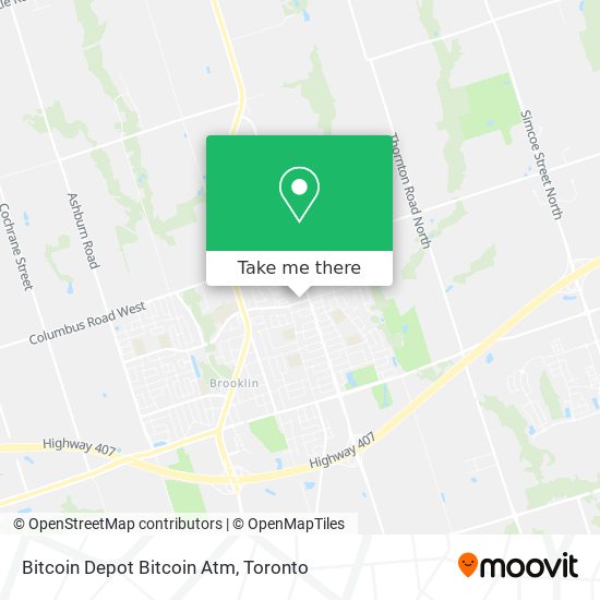 Bitcoin Depot Bitcoin Atm map