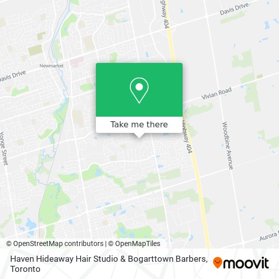 Haven Hideaway Hair Studio & Bogarttown Barbers map