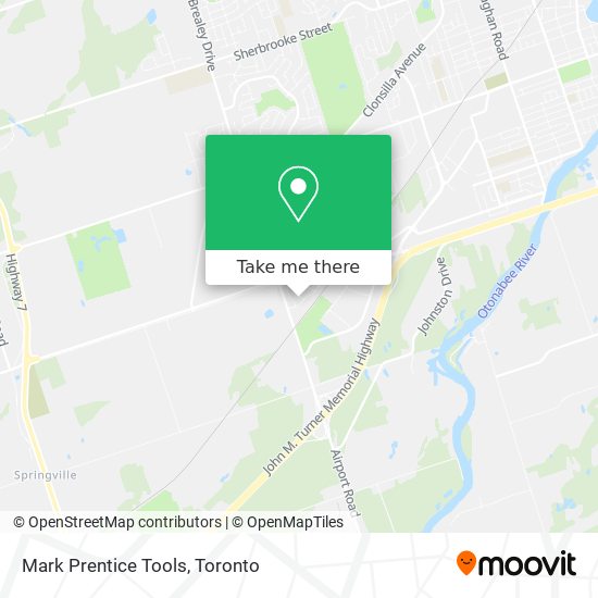 Mark Prentice Tools map