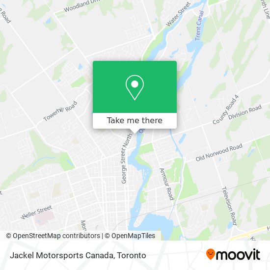 Jackel Motorsports Canada map