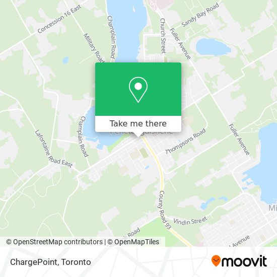 ChargePoint map