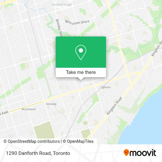 1290 Danforth Road map