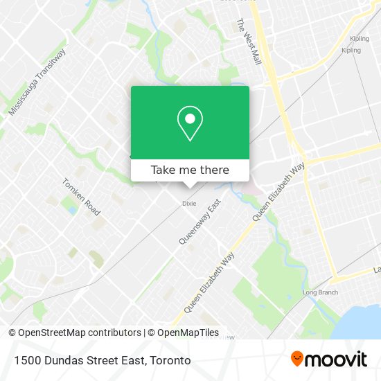 1500 Dundas Street East map