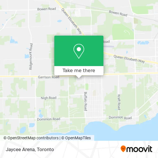 Jaycee Arena map