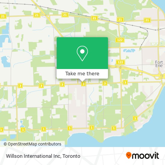 Willson International Inc map