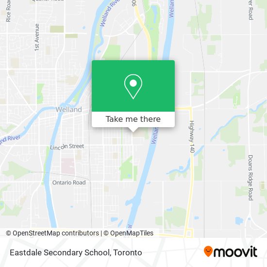 Eastdale Secondary School map