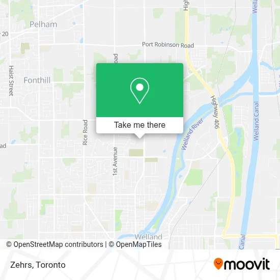 Zehrs map