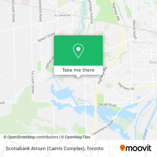 Scotiabank Atrium (Cairn's Complex) map