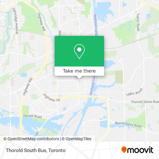 Thorold South Bus plan