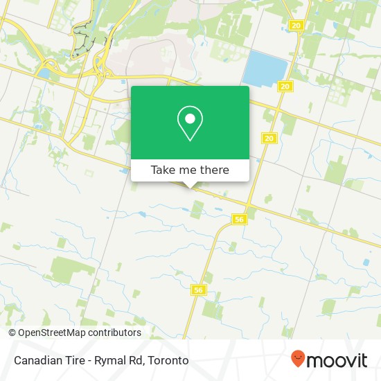 Canadian Tire - Rymal Rd plan