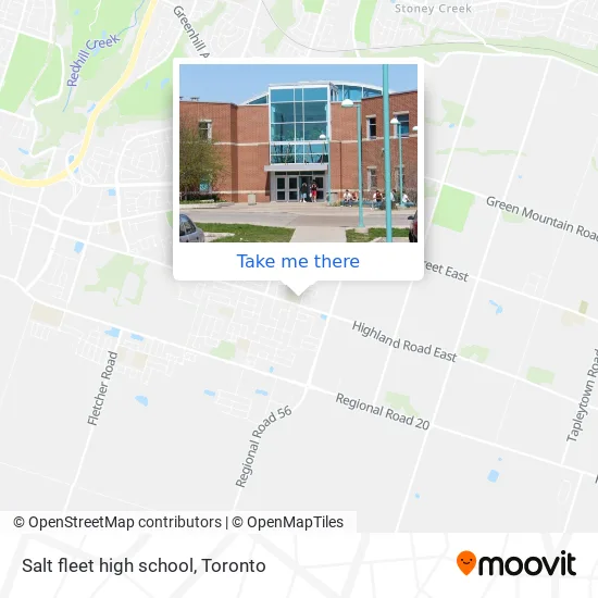 Salt fleet high school map