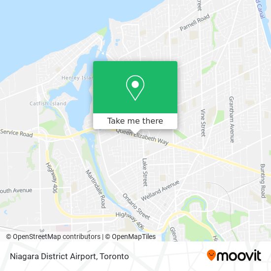Niagara District Airport map