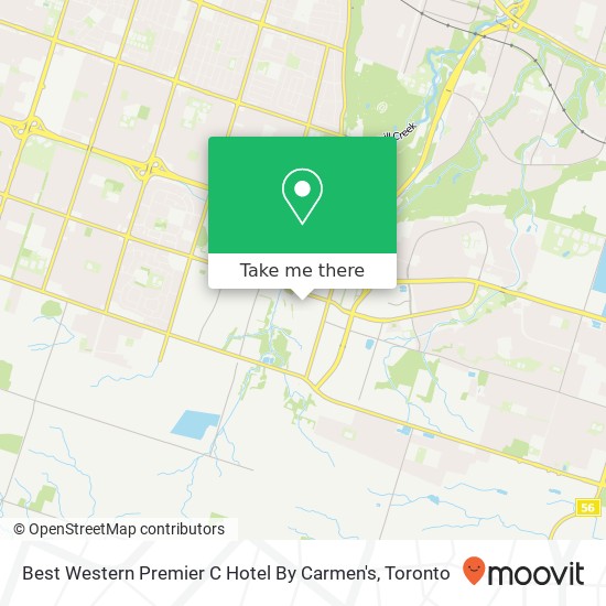 Best Western Premier C Hotel By Carmen's map