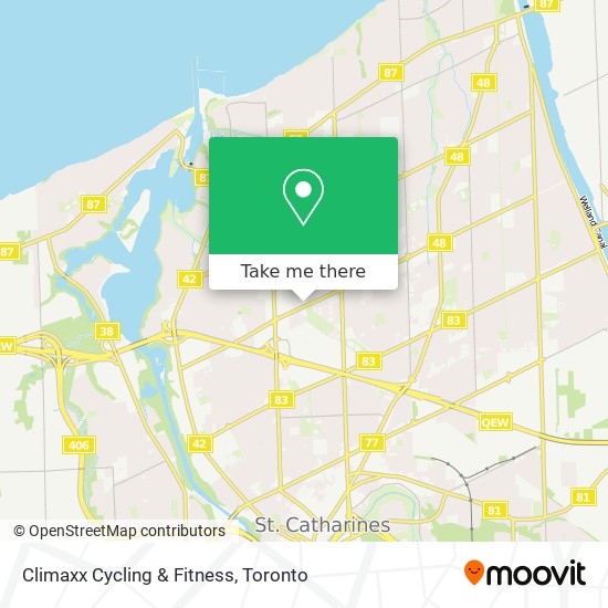 Climaxx Cycling & Fitness map