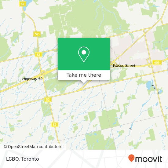 LCBO map