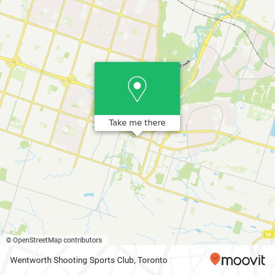 Wentworth Shooting Sports Club map