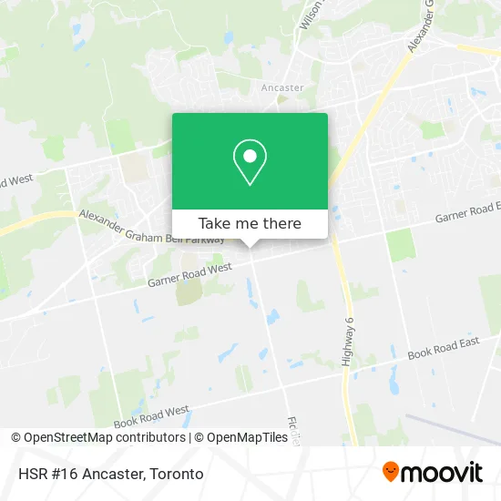 HSR #16 Ancaster map