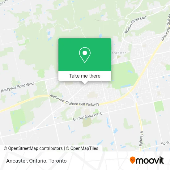 Ancaster, Ontario map