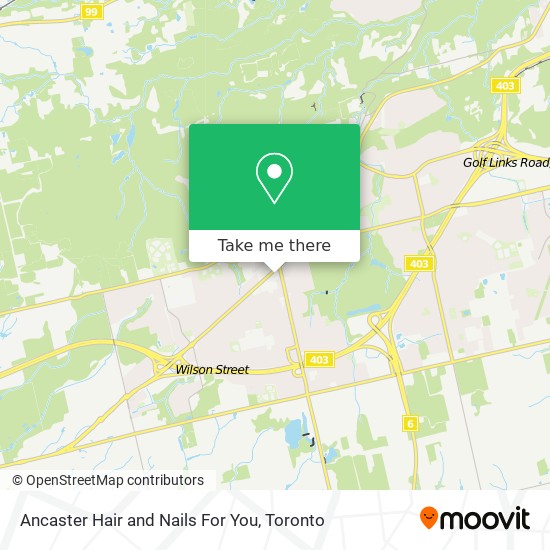 Ancaster Hair and Nails For You map