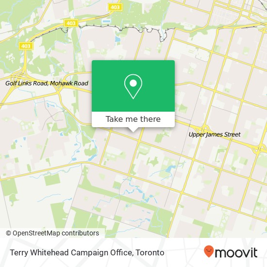 Terry Whitehead Campaign Office plan