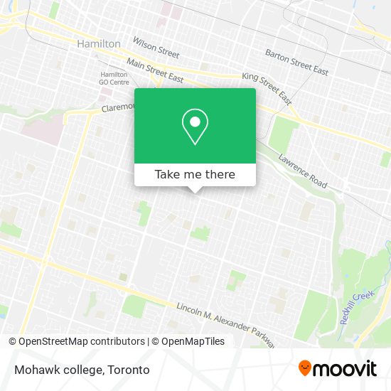 Mohawk college map