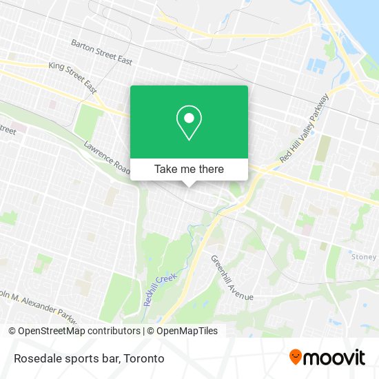 Rosedale sports bar plan