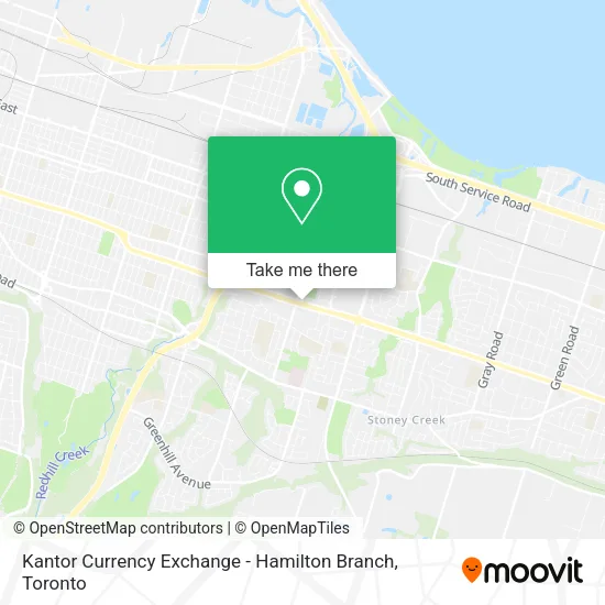 Kantor Currency Exchange - Hamilton Branch plan