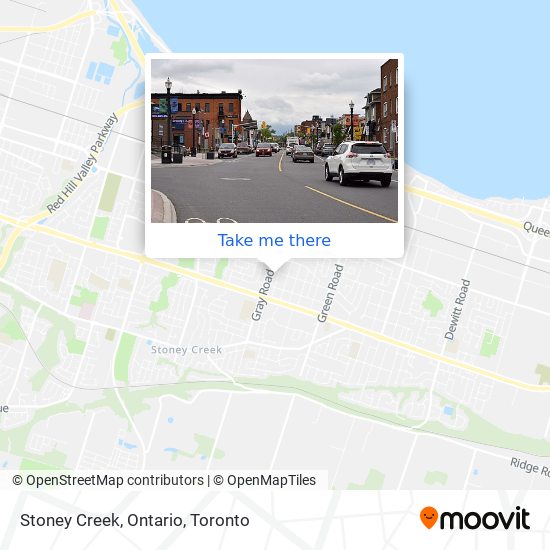 How to get to Stoney Creek, Ontario in Hamilton by Bus?