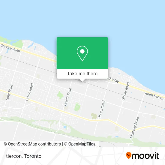 tiercon map