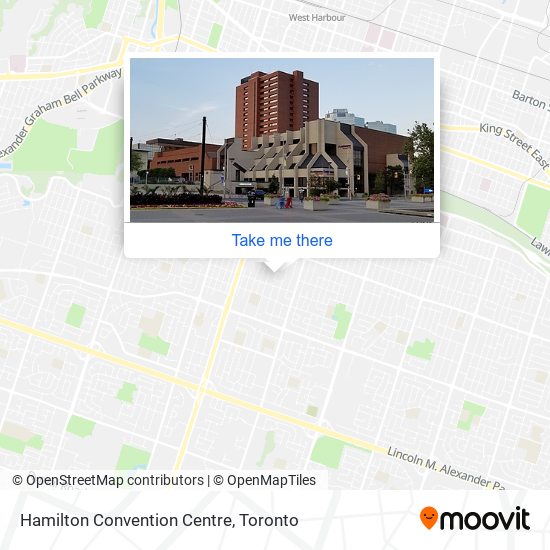 Hamilton Convention Centre plan